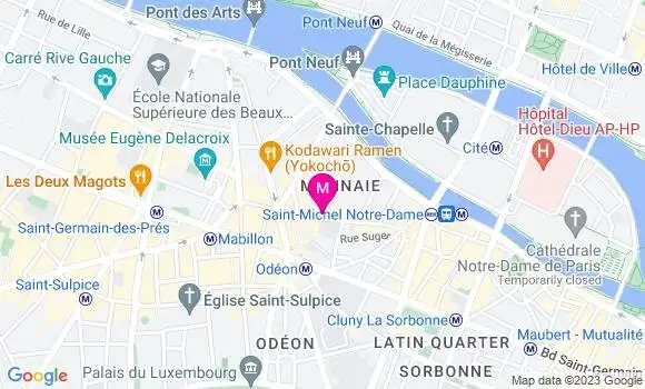 Localisation Restaurant  Le Colvert