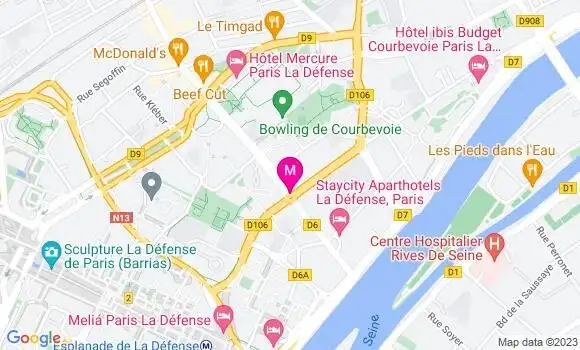 Localisation Restaurant  Le Gavroche