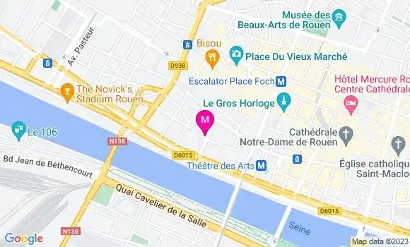 Localisation Restaurant  La P