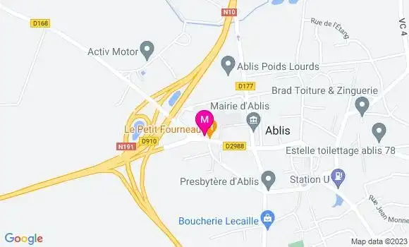 Localisation Restaurant  Le Petit Fourneau
