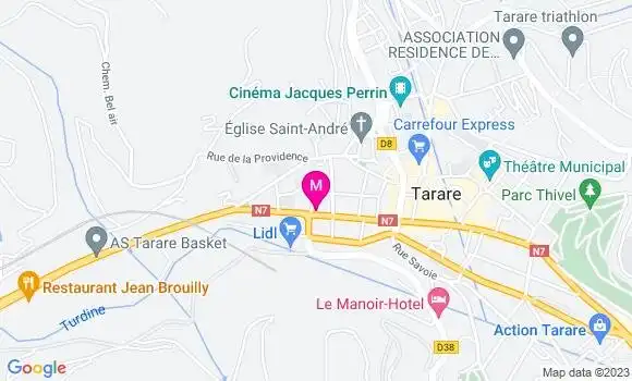 Localisation La Petite Taverne