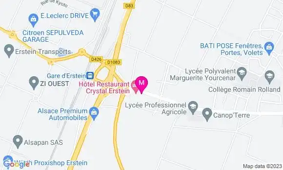 Localisation Restaurant  Jean Victor Kalt