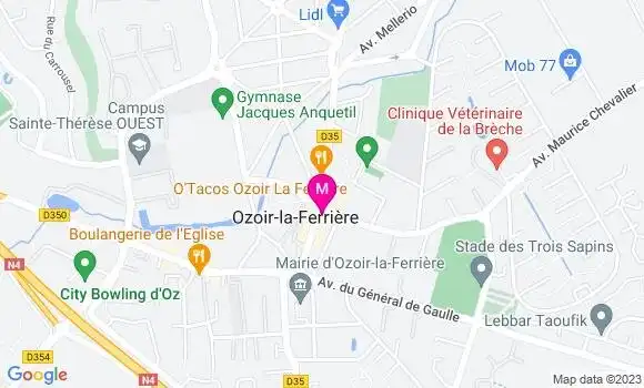Localisation Oki Sushi