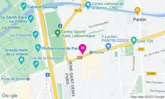Localisation Restaurant Bar Le Bar Bleu