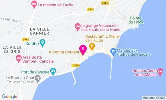 Localisation Restaurant  A Contre Courant