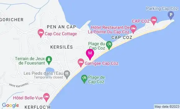 Localisation Café Le Canot
