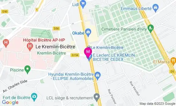 Localisation Restaurant  A la Comète