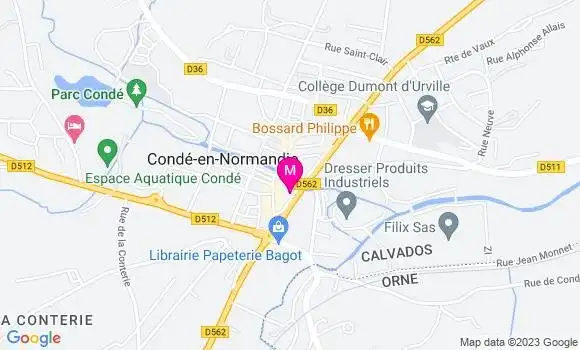 Localisation Restaurant  La Licorne