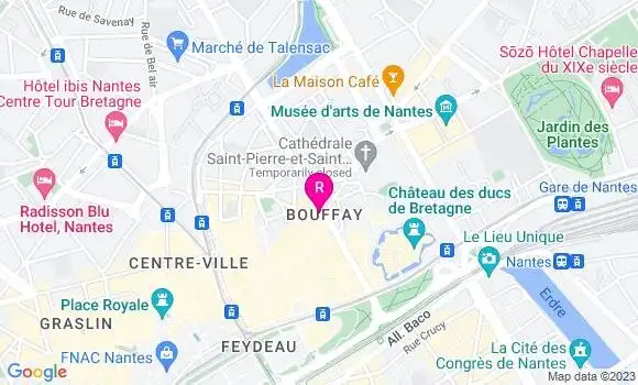 Localisation Restaurant  La Cuillère en Coin