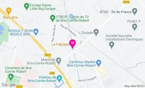 Localisation Restaurant Gastronomique La Fabrique