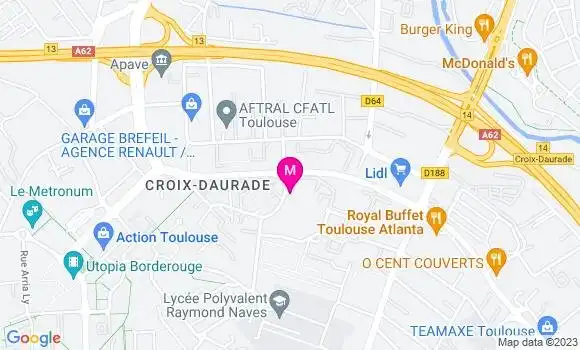 Localisation Pizzeria Couleur d