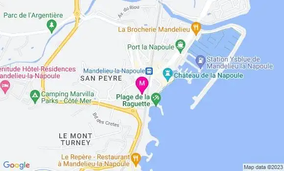 Localisation Restaurant  La Rotonde