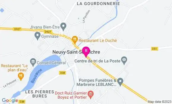 Localisation Restaurant  L