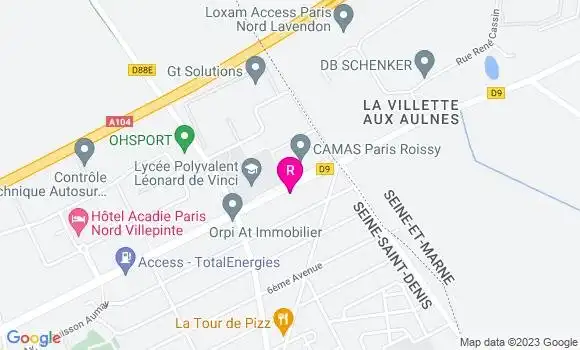 Localisation Pizzeria Nassiet Muriel