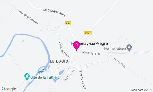 Localisation Restaurant  Le Saint Philibert