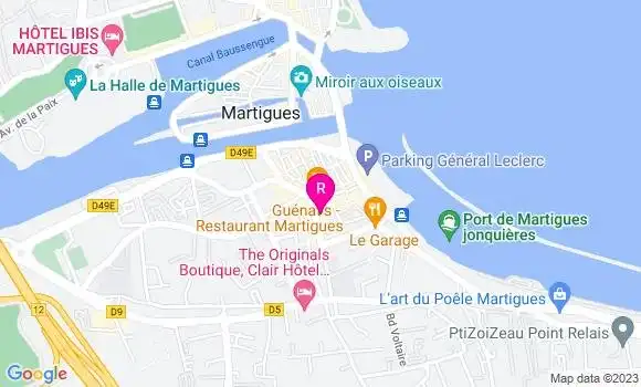 Localisation Restaurant  L Aude aux Papilles