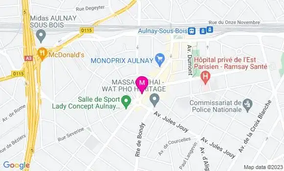 Localisation Restaurant Bar Bar des Sports