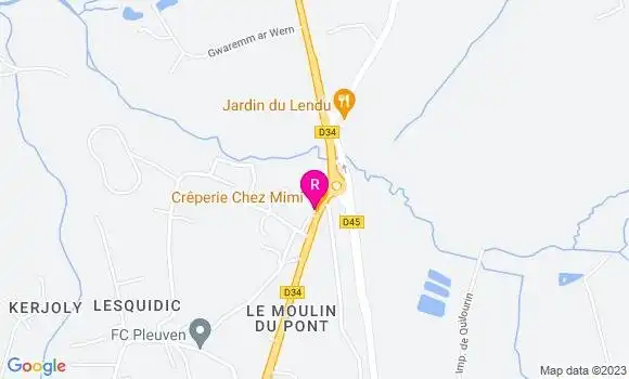 Localisation Crêperie Chez Mimi
