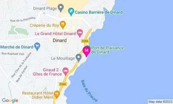 Localisation Restaurant  Le Petit Port