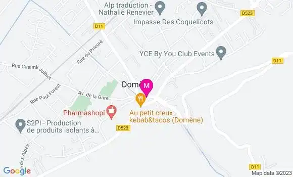 Localisation Restaurant  Le Palais Berbère
