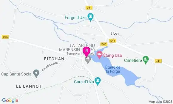 Localisation Restaurant  La Forge