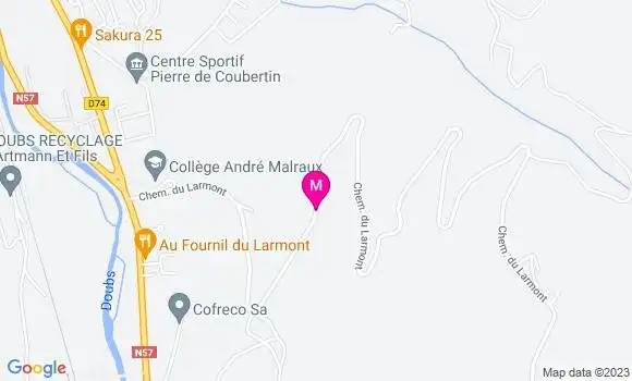 Localisation Restaurant  Les Papillons