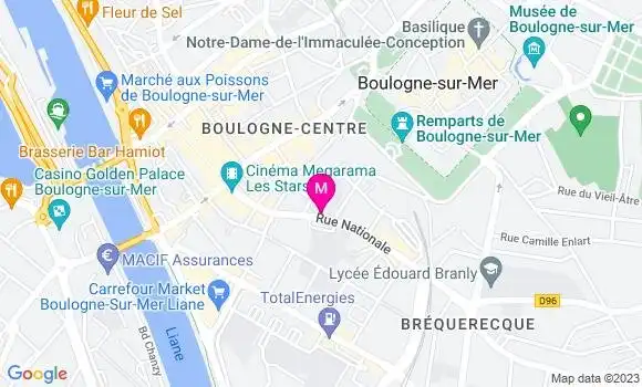 Localisation Restaurant  Le Hooggar