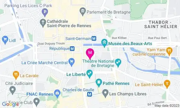 Localisation Crêperie Les Piplettes