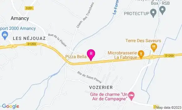 Localisation Restaurant Italien Pizza Bella