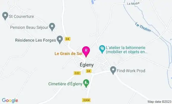 Localisation Restaurant  Le Grain de Sel