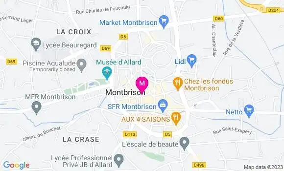 Localisation Restaurant  Le Petit Machon