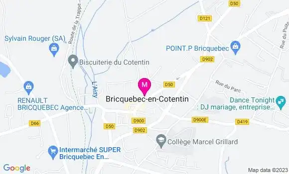 Localisation Restaurant Bar Le Normandy