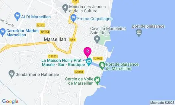 Localisation Restaurant  O Soleil