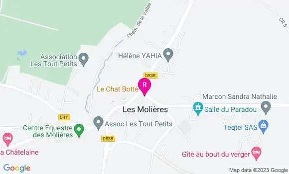 Localisation Restaurant  Le Chat Botté