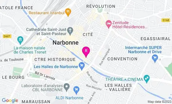 Localisation Brasserie Le France