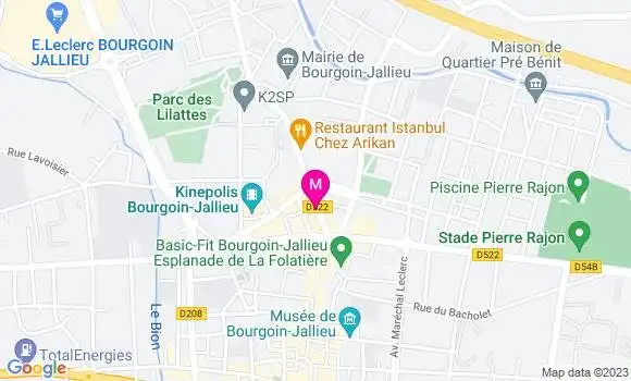 Localisation Restaurant  L