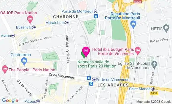 Localisation Restaurant Bar Café de l