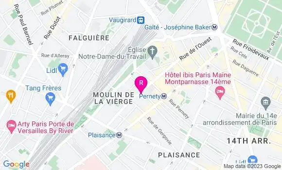 Localisation Restaurant  La Cantine du Troquet
