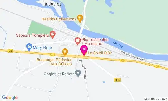 Localisation Restaurant  Le Soleil d