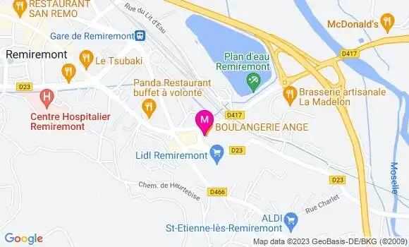 Localisation Restaurant  Du Fil a l