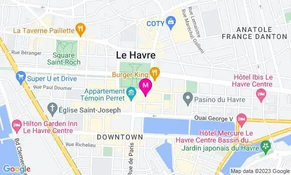 Localisation Restaurant Bar Le Havane