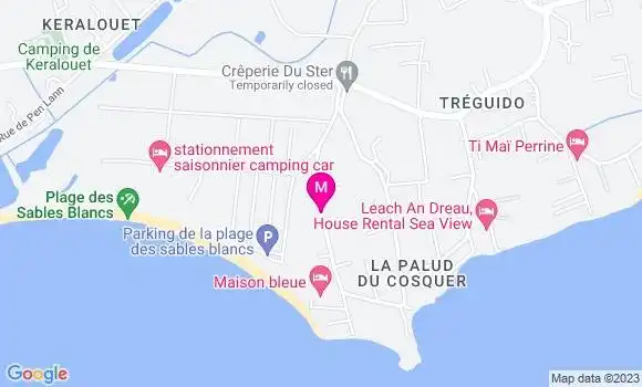 Localisation Crêperie Creperie du Ster