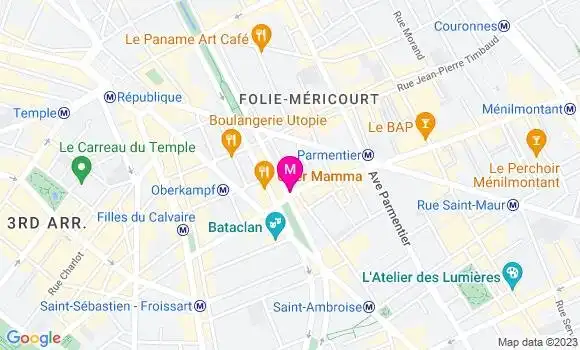 Localisation Restaurant  Chez Gaston