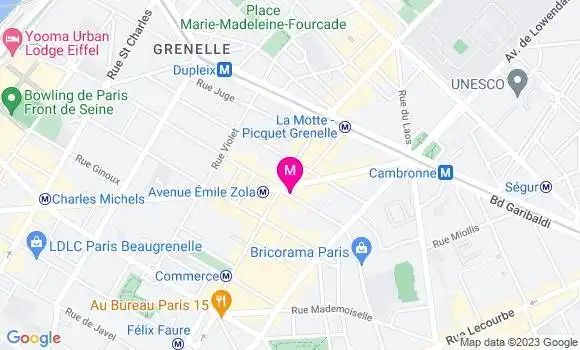 Localisation Fast Food Subway