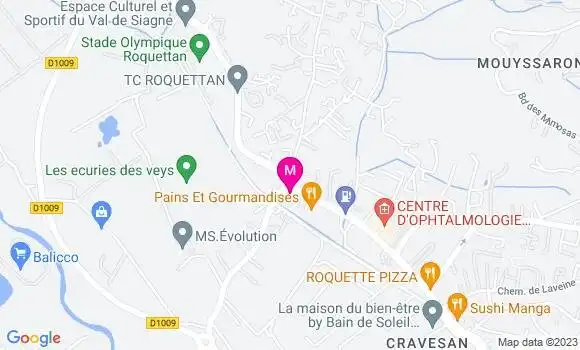 Localisation Pizzeria Pizzéria Saint Jean