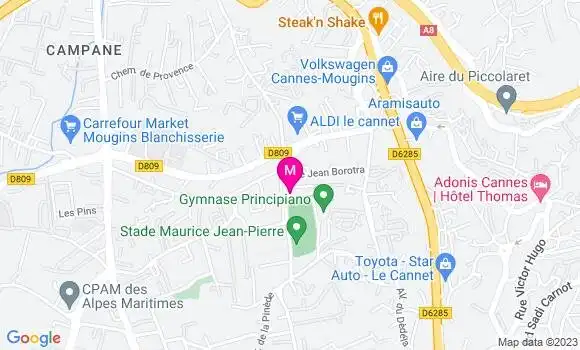 Localisation Restaurant  Rest