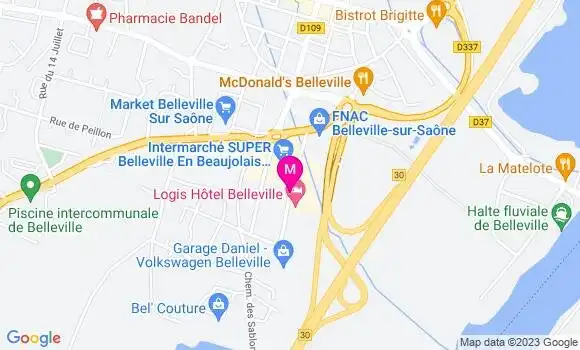 Localisation Restaurant Grill Poivre Rouge