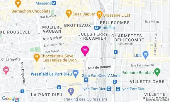 Localisation Restaurant  Le Sept Bis