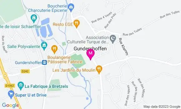 Localisation Restaurant  Salle des Bouchers