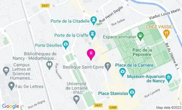 Localisation Restaurant  L